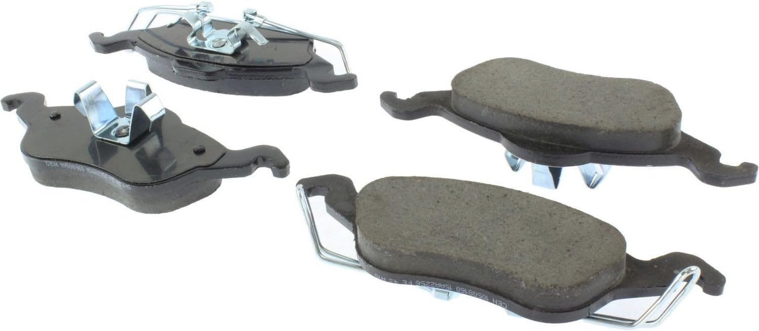 Replacement for fits Centric Parts 105.08160 Posi Quiet Ceramic with Shims and Hardware