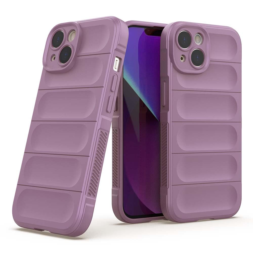 amazon basics Mobile Cover for Apple iPhone 14 | Full Camera Protection | Liquid Silicon Case | Flexible Bumper Case for Apple iPhone 14 (Purple) (B0D1M7SQ56) Amazon Price History, Amazon Price Tracker