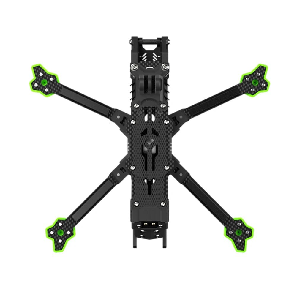 Nazgul F5 V3 Zestaw ramy DC X Podwójne Geometria Elastyczne Ramię 6mm Nadaje się do Air Unit O4 Pro RC FPV Dron wyścigowy