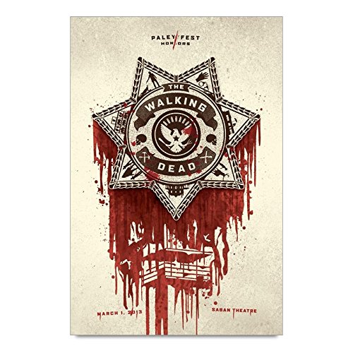 Zanky The Walking Dead Badge 12x18 inches Matte posterZYPS004360