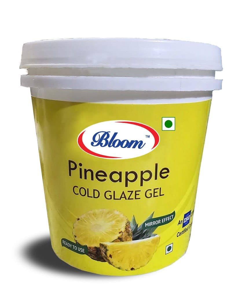 Bloom Edible Glaze Gel - 1Kg | Gel For Cake & Desserts Toppings Decoration (Pineapple) (B0DBM4CSGQ) Amazon Price History, Amazon Price Tracker