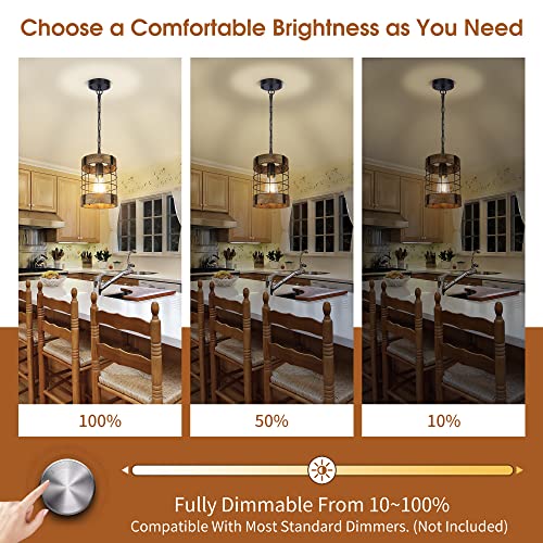 Acnktz Rustic Pendant Light Fixtures thumb #4