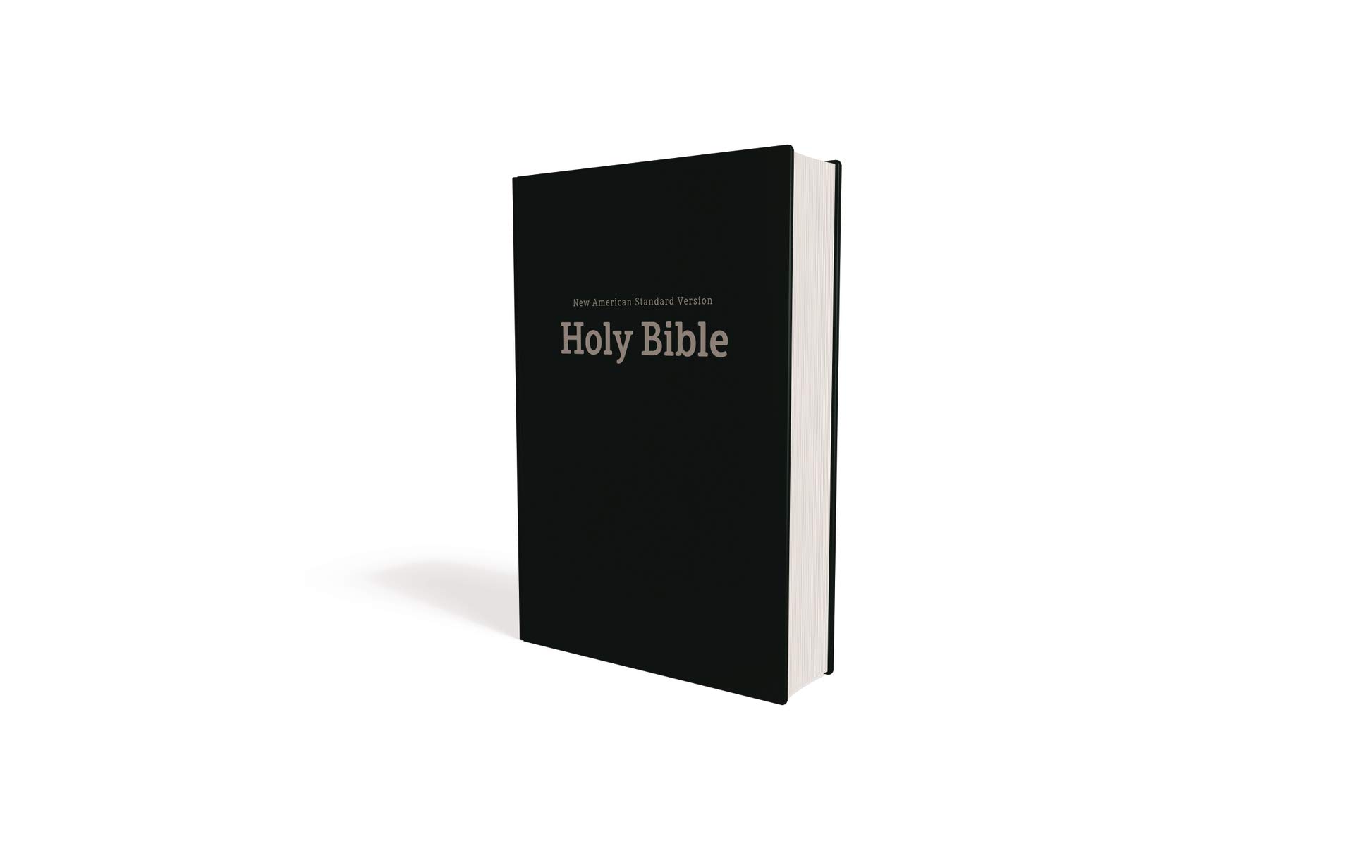 Nasb, Pew and Worship Bible, Hardcover, Black, 1995 Text, Comfort Print