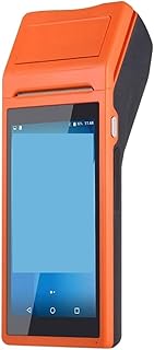 Handheld POS PDA Terminal with 58mm Bluetooth Thermal Receipt Printer 3G 4G WiFi NFC (Color : One Size, Size : 4G)