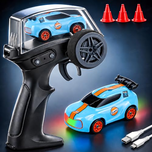Image of Zest 4 Toyz Remote Control Car Toy for Kids Adults | 1:64 4x4 USB Type-C Rechargeable RC Car | 20kmph High Speed 4WD 360 Drift Action | 50+ feet Range 2.4GHz Remote | Birthday Gift - Asst