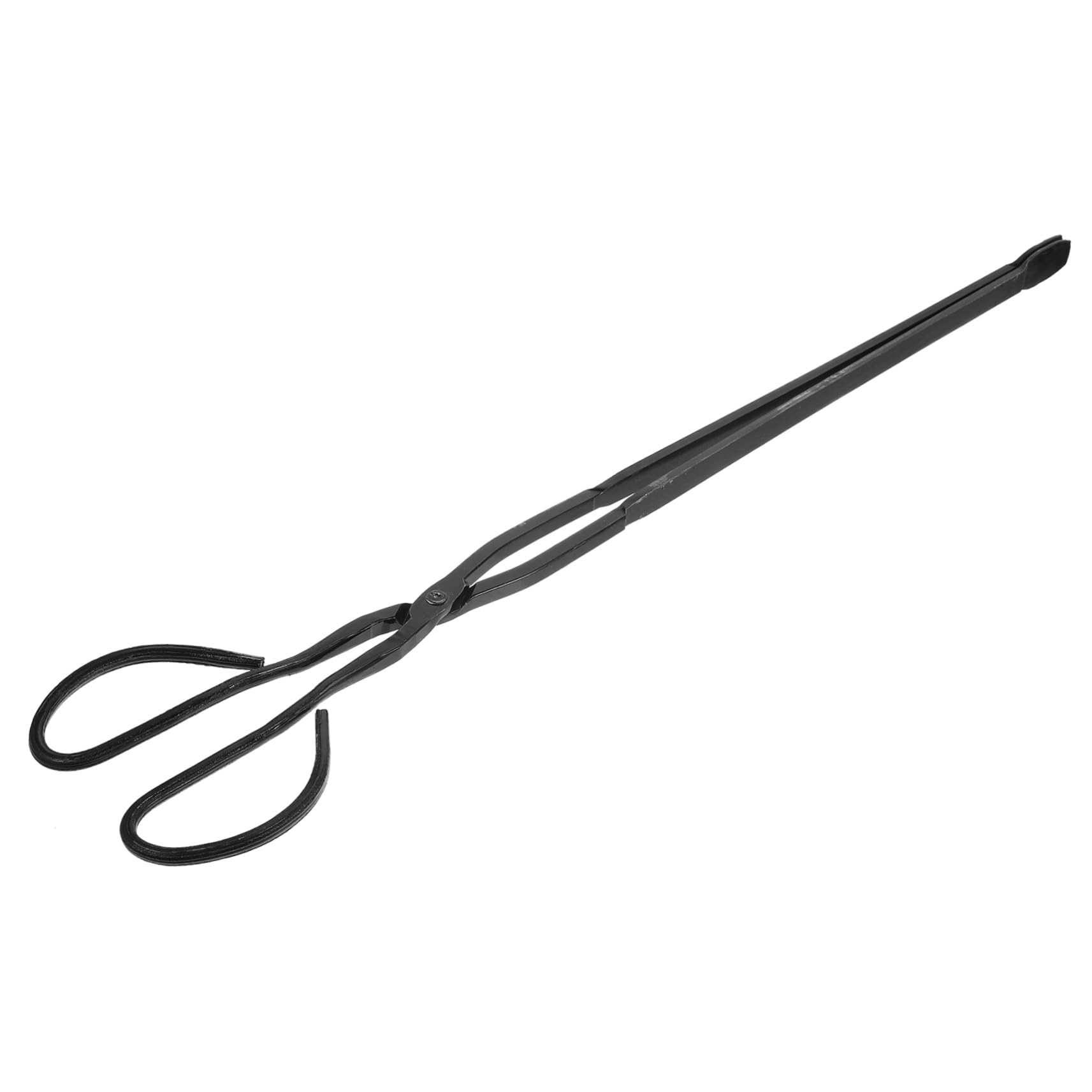 Toddmomy 2 Piezas Pinzas Largas de Hierro para y Herramienta Portátil para Barbacoa y Limpieza al Aire Accesorio Resistente para y Fogatas Domésticas