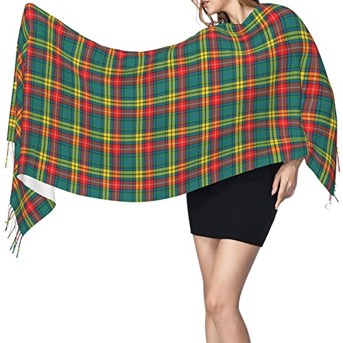 Winter Warm Wrap Shawl Carnegie Ancient Tartan Print Scarves Blanket Scarf For Women Men3
