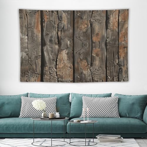 Tapisserie vintage légère grand format en tissu doux pour décoration intérieure