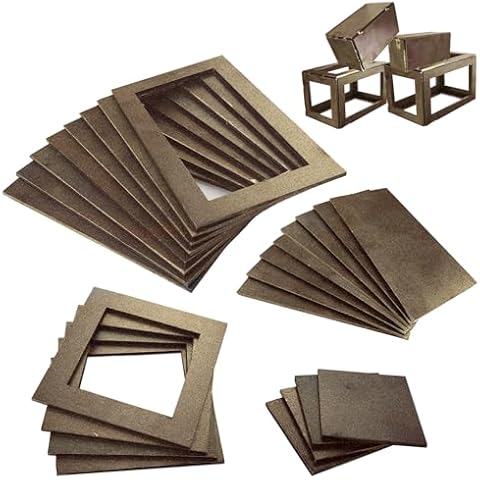 24 Pcs Welding Coupons, 11 Gauge Premium Steel Welding Kit, A36 Steel Plate Welding Equipment, 3x5 3x3 Inch Welding Practice Kit For Beginners, MIG, TIG Stick, Arc, Gas And Brazing Cover