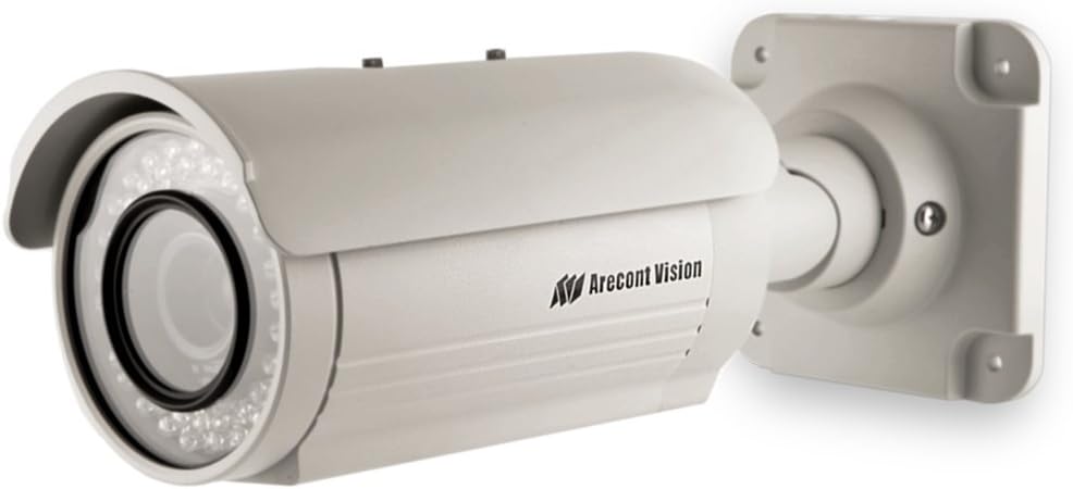 Arecont Vision AV3125IRv1x 3 Megapixel, IP66 and Vandal Resistant Bullet IP Camera, 4.5-10mm Lens, Day/Night Functionality with IR LED Array, Arecont Vision MegaView multi-megapixel H.264 all-in-one cameras