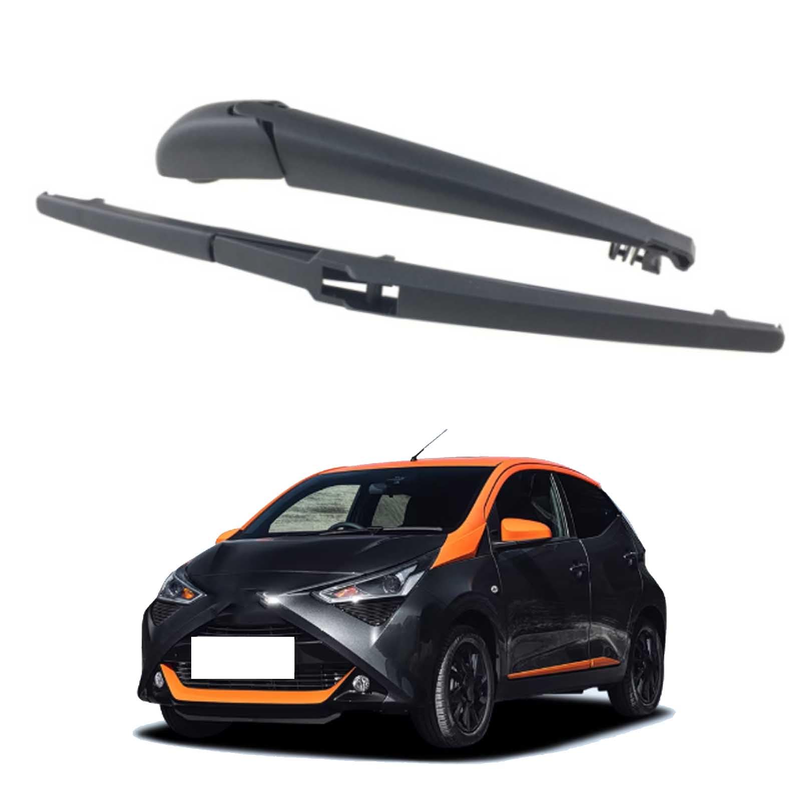 Limpiaparabrisas Trasero para Toyota Aygo 2014-2025 Kit de Brazo y Escobilla OE 85241-0H030