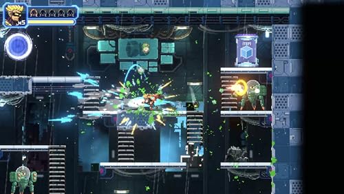 Metal Suits: Counter Attack Nintendo Switch videojuego retro de accion 2D 4