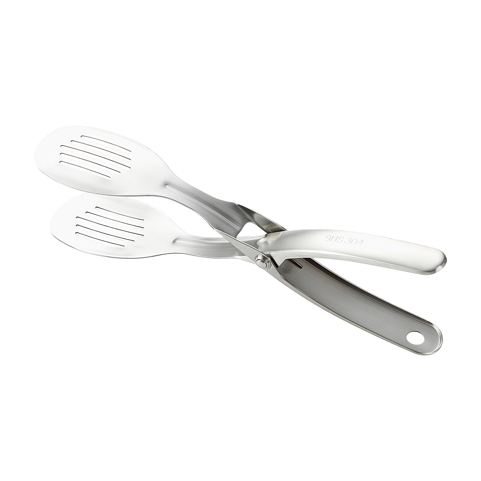 Tsophreniq Ergonomic Heatproof Serving Utensils Handle for Outdoor Cooking Gatherings Multipurpose Food Tongs Kitchen Tool