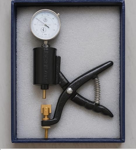 Labcare Tablet Hardness Tester (Pfizer Type) – 0-20 kg Dial Gauge, ±0.2 kg Accuracy, Manual Force Tester for Tablets (Pfizer Type)