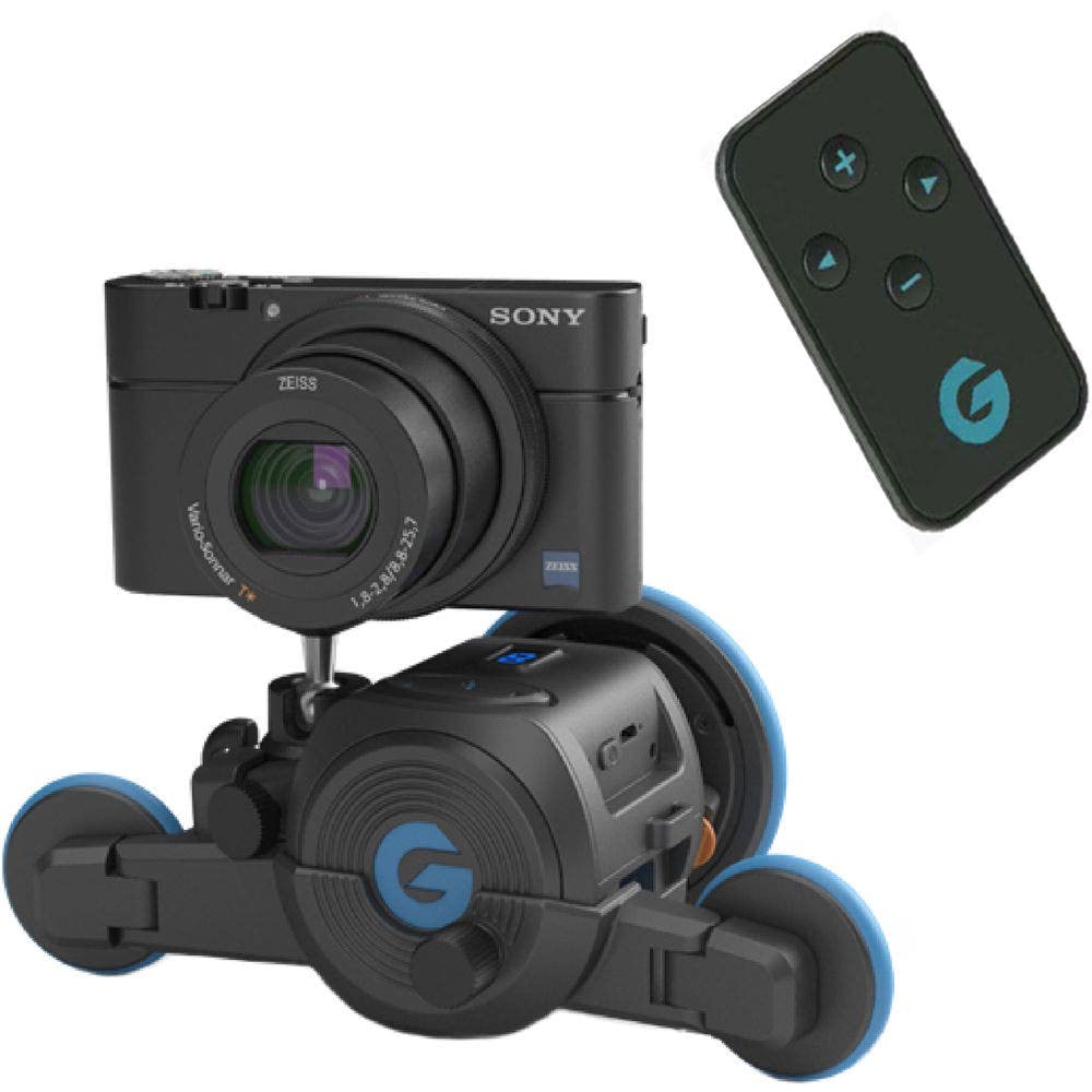 Grip Gear Movie Maker Directors Set - Pocket Sized Camera Motion Control kit Includes - A Slider + Micro Dolly + Pano Mount. Field Tested, Smartphones & Mirorrless Cameras
