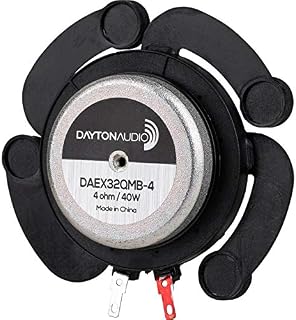 Dayton Audio DAEX32QMB-4 Quad Feet Mega Bass 32mm Exciter 40W 4 Ohm