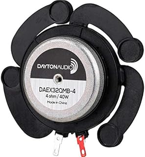 Dayton Audio DAEX32QMB-4 Quad Feet Mega Bass 32mm Exciter 40W 4 Ohm