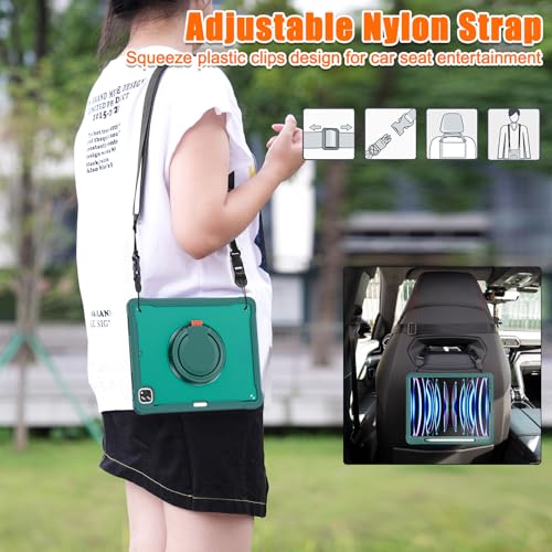 Protection iPad Pro 12.9 antichoc transparente avec support 360 et porte-crayon - 3