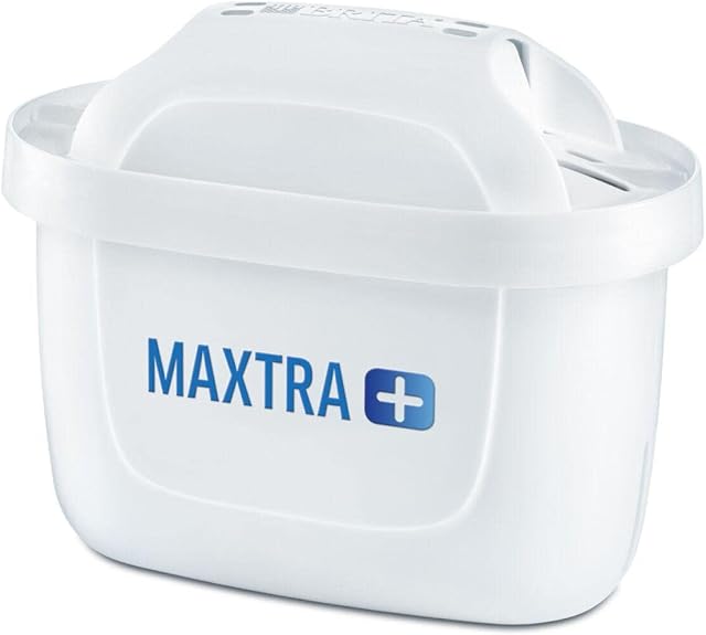 BRITA MAXTRA+ replacement water filter cartridges, compatible with all BRITA jugs -reduce chlorine, limescale and impurities for great taste - single