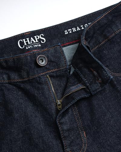 Chaps Men's Jeans - Regular Fit 5-Pocket Comfort Stretch Denim Jeans for Men - Men's Fashion Straight Leg Work Jeans2