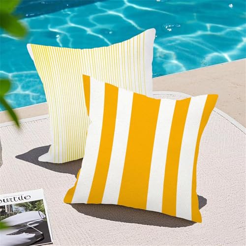 Housse coussin 75 x 75 cm lot de 4 imperméable extérieur salon - 6