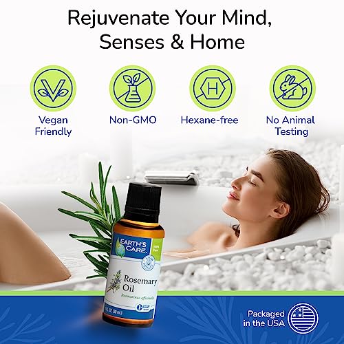 Aceite Esencial Puro de Romero para Difusor 1 Fl OZ miniatura 6
