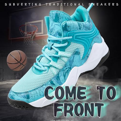 CJSPORX Men Women Basketball Shoes Breathable Non Slip Outdoor Fashion Sneakers2