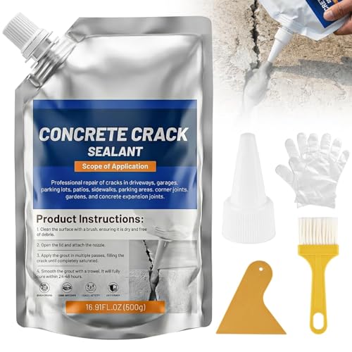 Concrete Crack Filler Self-Leveling Magic Crack Filler 1.1LB