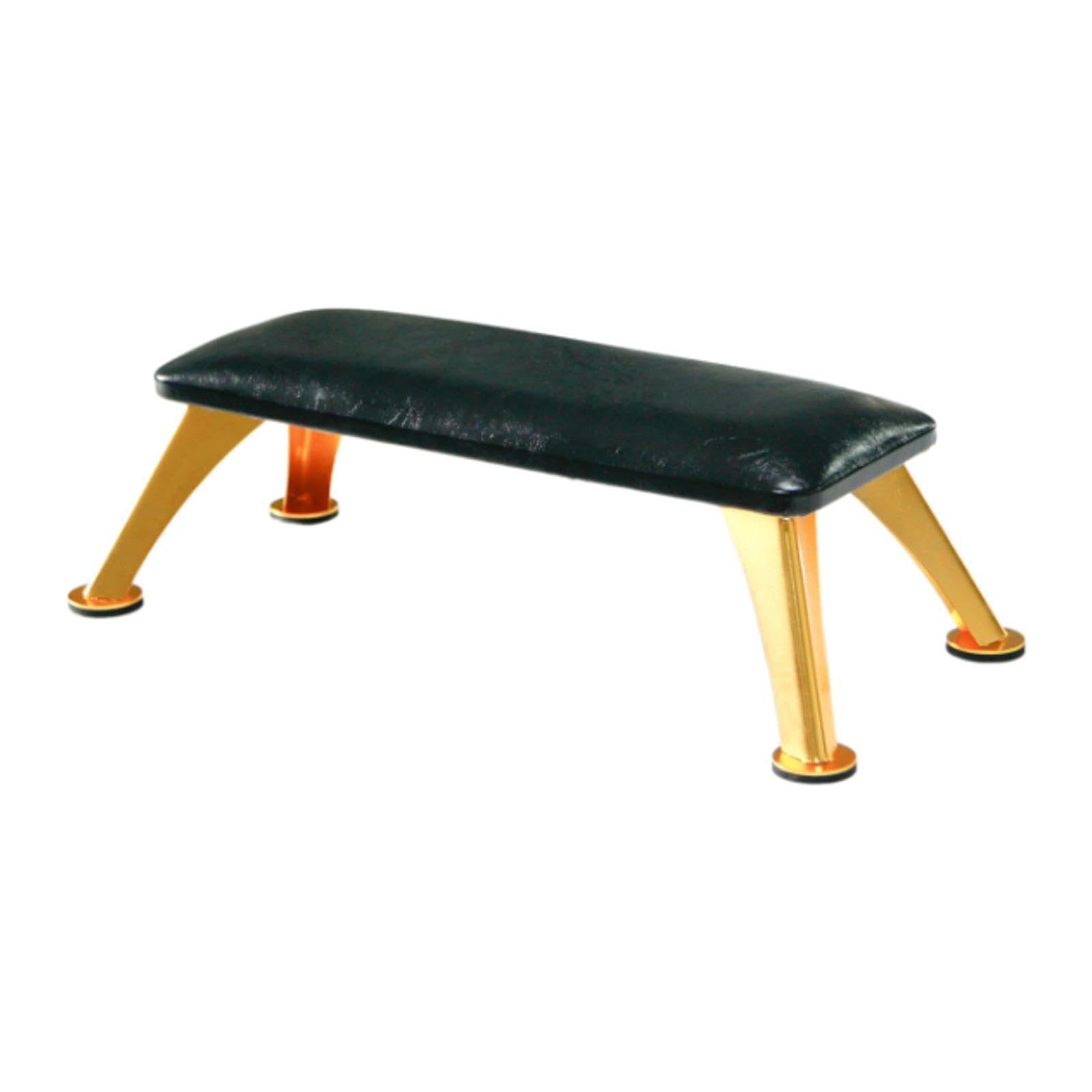 Repose-main pour manucure Sharplace noir et doré, oreiller de table pour salon de manucure - 8