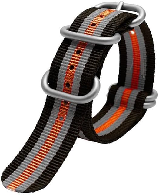 [YOLIONJ] ORISダイビング7730 7740スポーツウォッチバンド用突出ノッチラバーウォッチチェーン(Nylonbos)