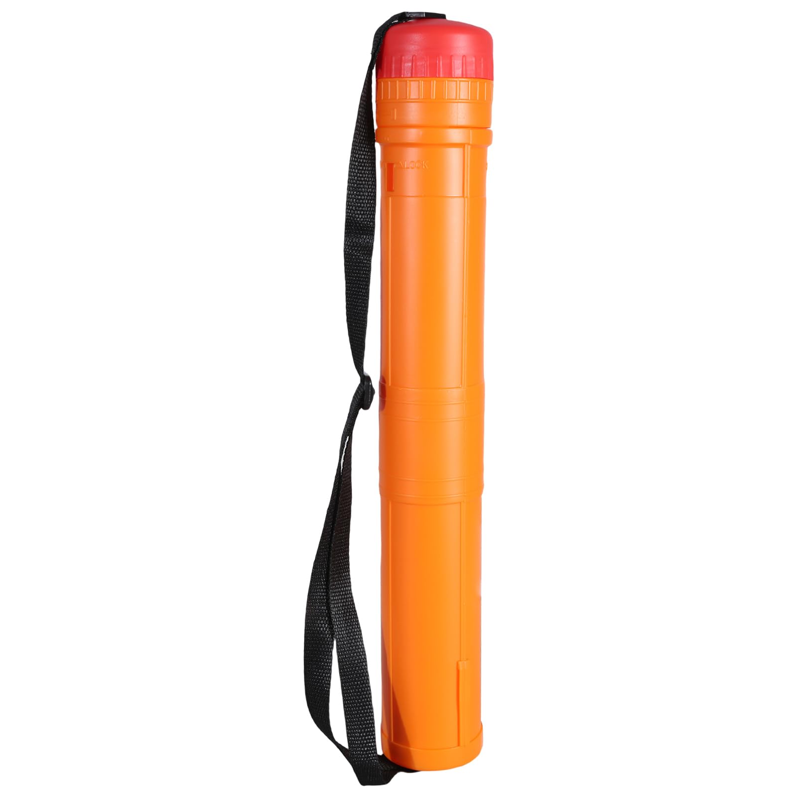 oringnat Telescoping Poster Tube Extendable Poster Tube with Strap Telescoping Art Transport Tube for Document Artwork