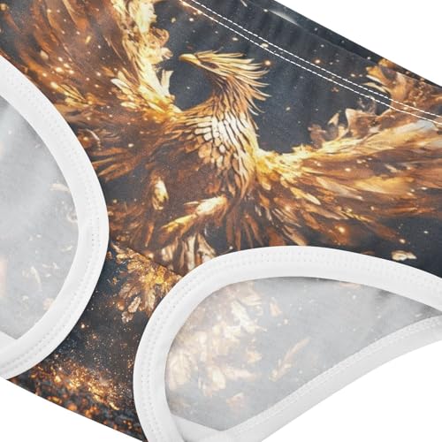 Phoenix Golden Feathers Toddler Girls's Underwear 2T 202c03424