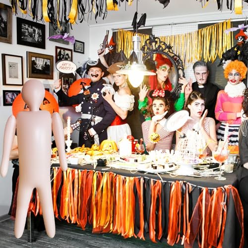 Mannequins gonflables Halloween lot de 2 structures de 152 cm étanches et repositionnables