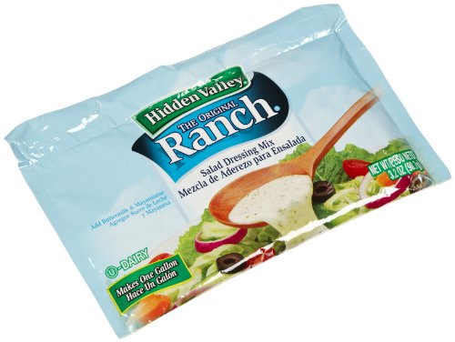 Hidden Valley Ranch Salad Dressing Mix, Original, 3.2 -Ounce Packages (Pack of 6)