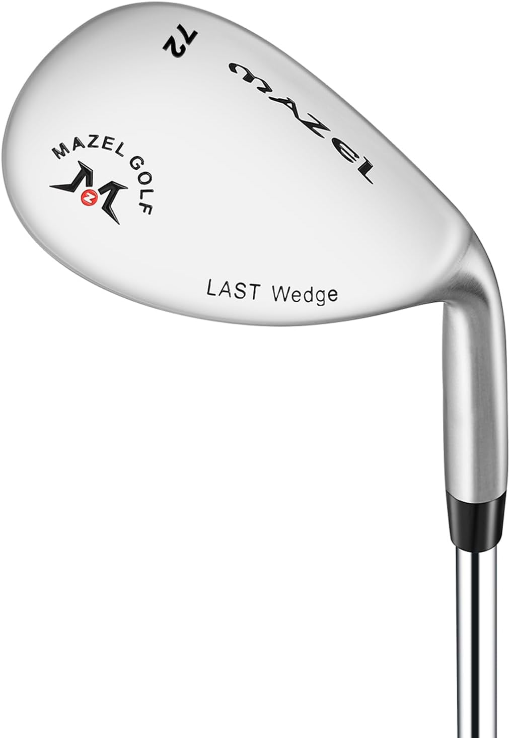 MAZEL Forged Golf Wedges for Men & Women - Golf Gap Wedge, Sand Wedge,Lob Wedge,Escape Bunkers and Quickly Cuts Strokes Around The Green,High Loft Golf Club Wedge Silver 72 Degree Wedge