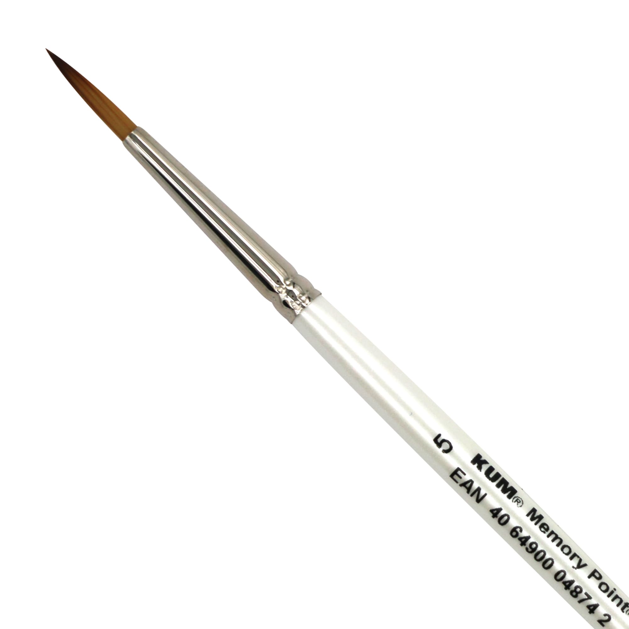 Kum White 511.39.11 - Memory Point Brushes Rs, Memtip Pin Rs #5, Round Tip, Pack Of 1