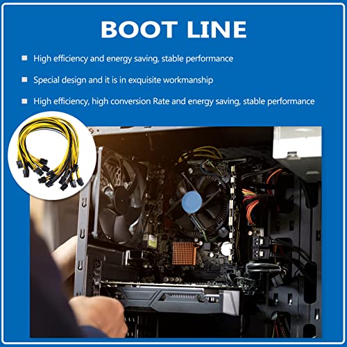 Cable de pines para tarjeta gráfica que elimina apagones por energía inestable (20 piezas) 3