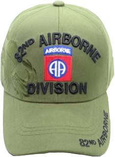 82nd Airborne Division Wing Shadow Baseball Cap, Green