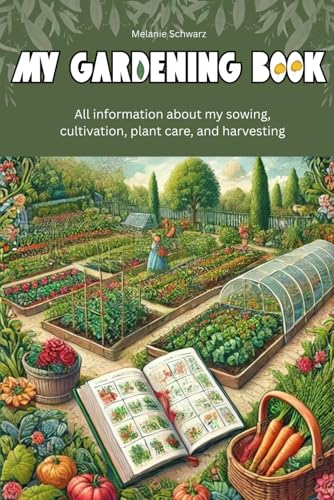 My gardening book for 100 plants. All information about my sowing, cultivation, plant care, and harvesting: Notebook for sowing, growing, plant care, ... sowing, growing, plant care, and harvesting