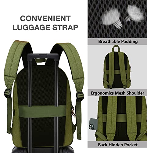 Image of SUPACOOL Large Laptop Backpack with USB Charging Port for Men and Women