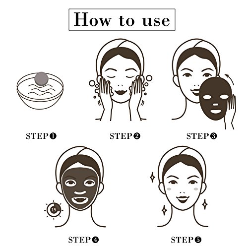 300 Pcs Compressed Facial Mask Dry Sheet Mask Paper DIY Skin Care Natural Face Cotton Mask Sheet With Free Mask Bowl and Stick - Thumbnail 4