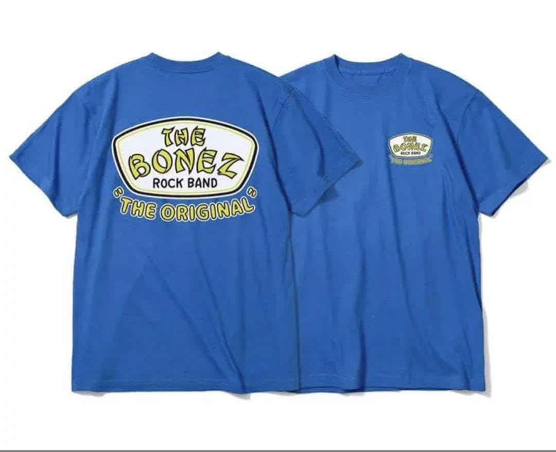 Amazon.co.jp: The BONEZ Tシャツ XL ブルー : ファッション