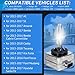 SOCAL-LED LIGHTING D8S 35W Xenon HID Headlight Bulbs - 10000K Deep Blue - 66548 66549 12411C1 OEM High Low Beam Direct Replacement - Pack of 2