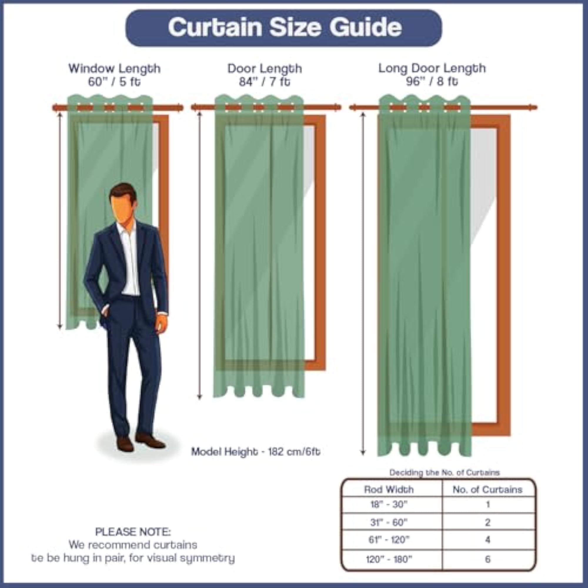 Cotton Sheer Curtain Pack of 1