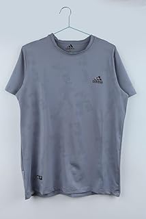 تي شيرت بأكمام طويلة من ام-ستور، لون رمادي