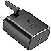 45W Super Fast Charger Plug For Samsung Galaxy Tab S11/S10 Lite/S10 FE/S10 FE+/S10/S10+/S9 FE+/S9+/S9/S8+/S8/S7/S7+/A1... Charger USB Type C Fast Charging Plug High Speed Adapter UK 3 Pin