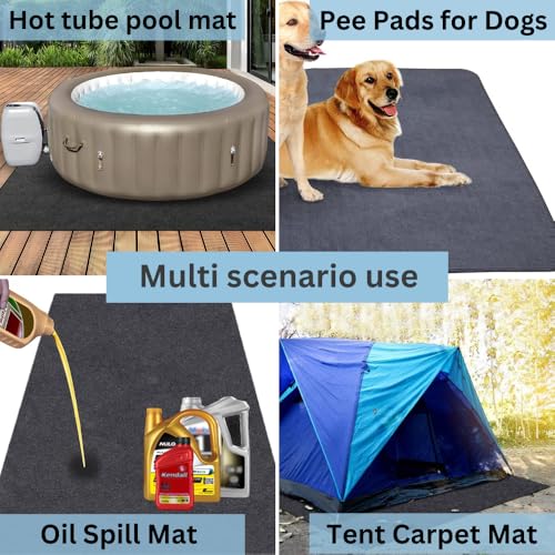 SAVUK Thick Portable Tent Carpet