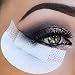 Petyoung 100 PCS desechables protectores de sombra de ojos almohadillas protectoras para ojos labios herramienta de aplicación de maquillaje