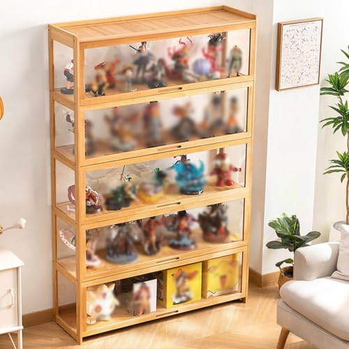 Vitrine avec étagères de rangement : protégez vos objets de collection - 7