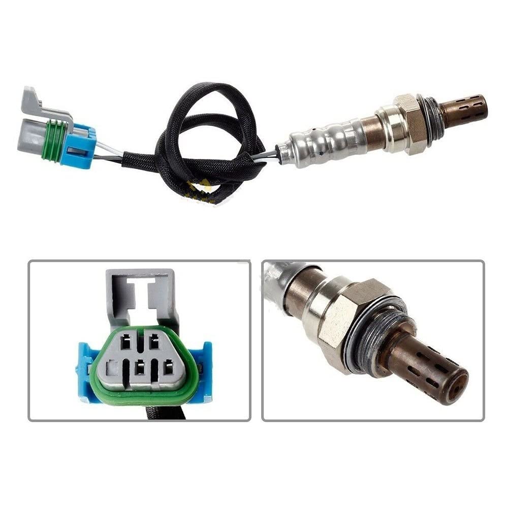 2pc OEM No .: 234-4294 234-4331 per Isuzu per Ascender 4.2L 2007 2008 Sensore di Ossigeno A Monte A Valle Accessori per Auto Sensore Ossigeno Sonda Lambda Sensor Oxígeno Coche
